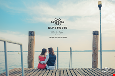 Romantic photo shoot at Lake Garda